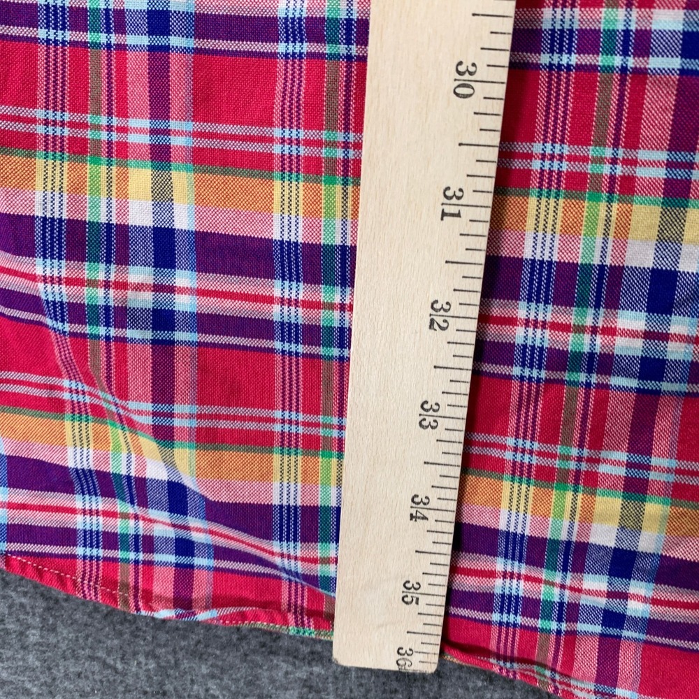 Ralph Lauren Oxford Shirt Men 3XLT Plaid Button Down Long Sleeve Classic Fit - Picture 7 of 9